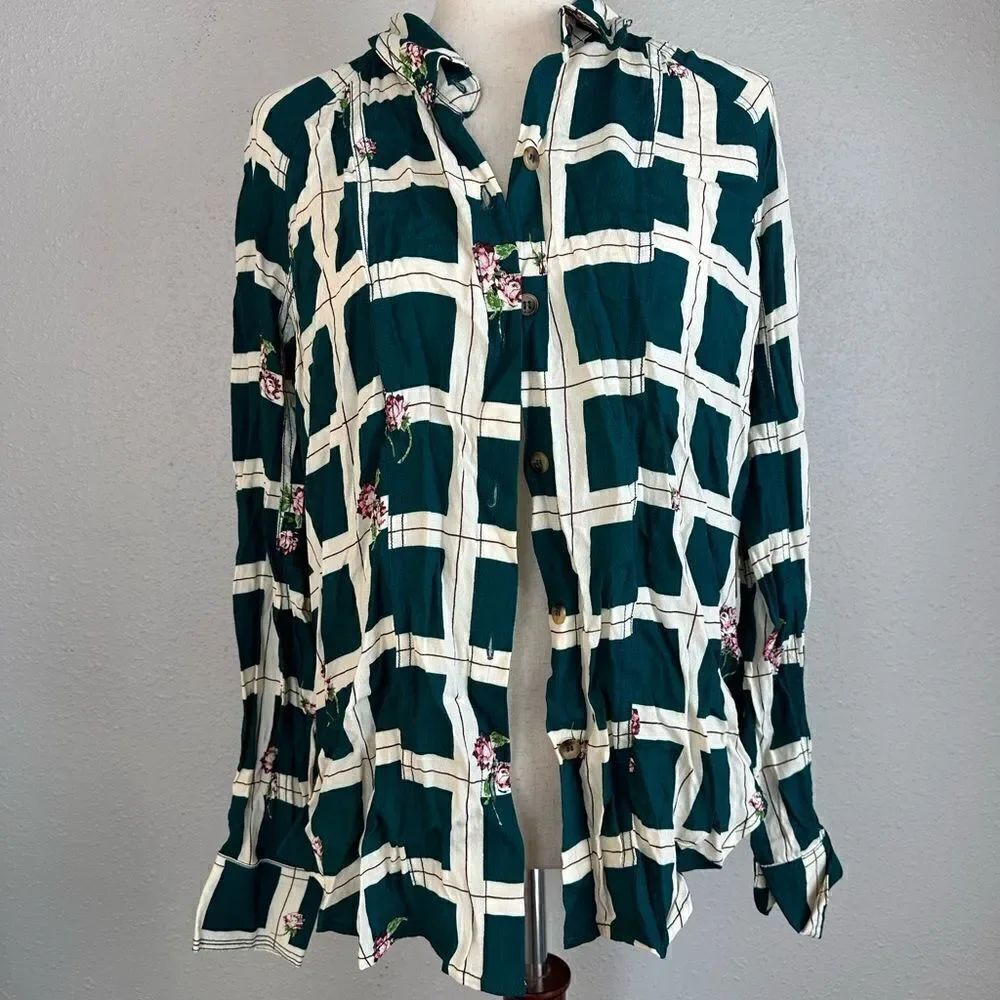 NWT Free People Women’s Button Up